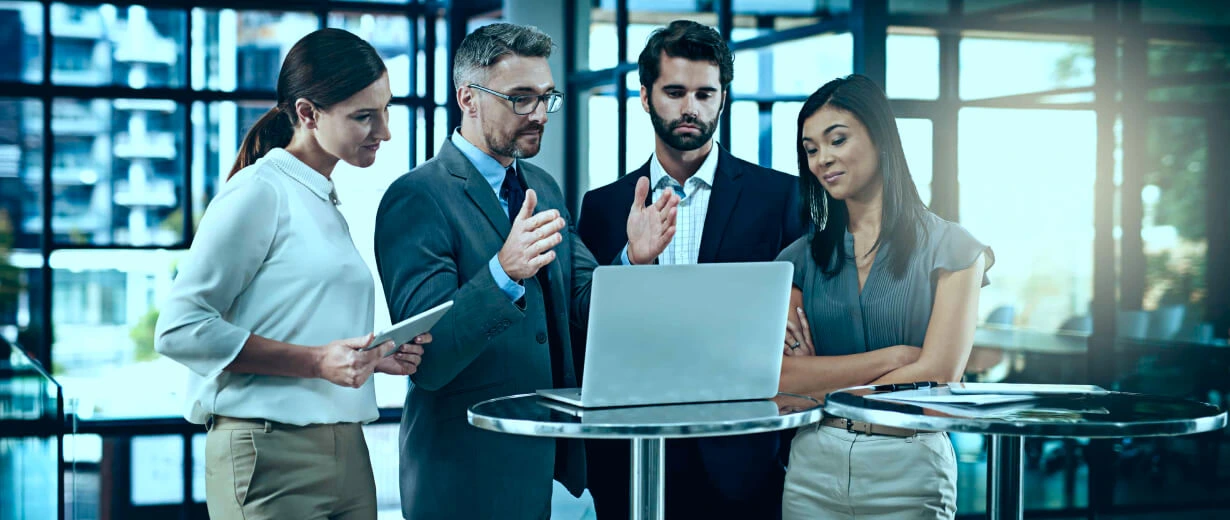 IT staff augmentation team working alongside in-house engineers