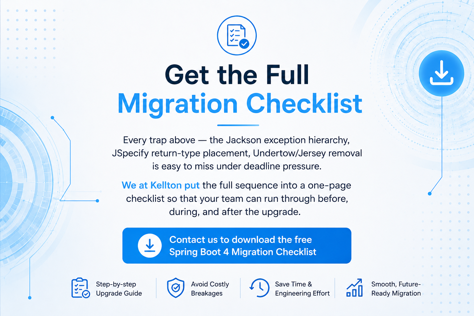Get the Full Migration Checklist
