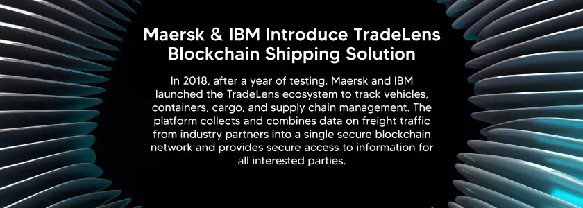 Maersk and IBM Introduce TradeLens Blockchain Shipping Solution