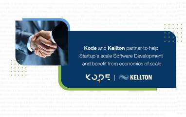 Kode and Kellton partner to help Start-ups scale Software Development and benefit from economies of scale