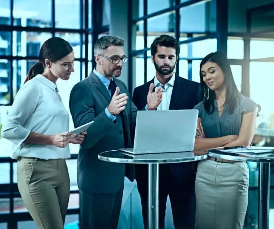 IT staff augmentation team working alongside in-house engineers