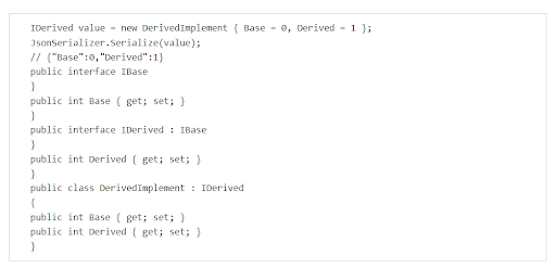 "latest version of .NET."